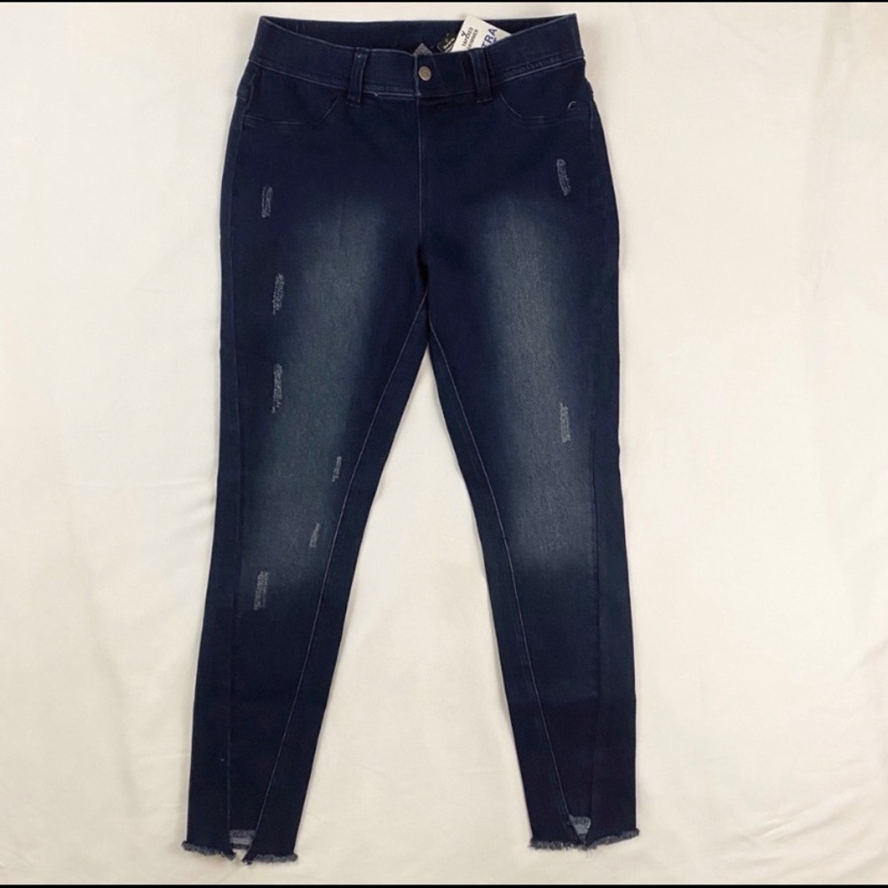 SOLD Hue ultra soft denim Tapered skimmer leggings M